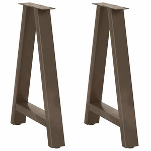Tischbeine A-Form Stahl 50x72 cm, 2er Set