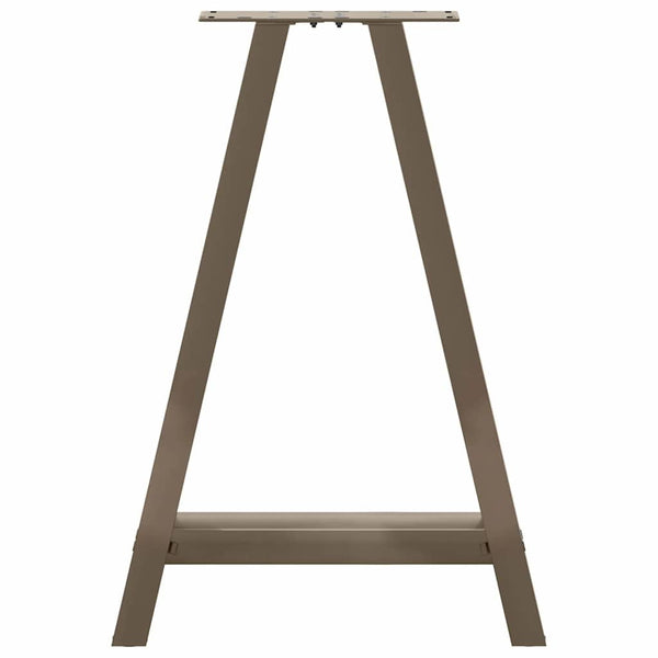 Tischbeine A-Form Stahl 50x72 cm, 2er Set