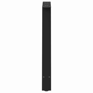 A-Form Tischbeine, 70cm, Schwarz, 2er Set