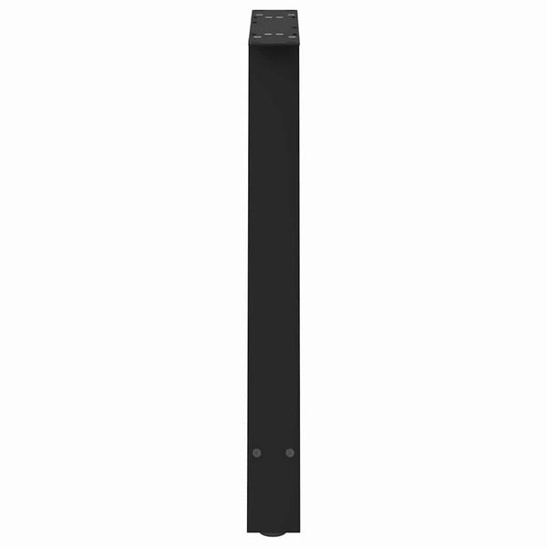 A-Form Tischbeine, 70cm, Schwarz, 2er Set