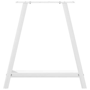 A-Form Tischbeine, 70 cm, Weiß, 2er-Set