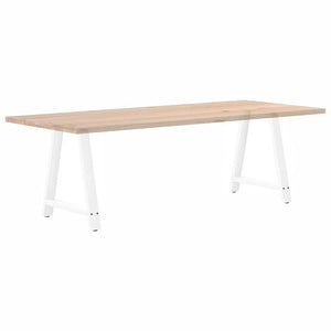 A-Form Tischbeine, 70 cm, Weiß, 2er-Set
