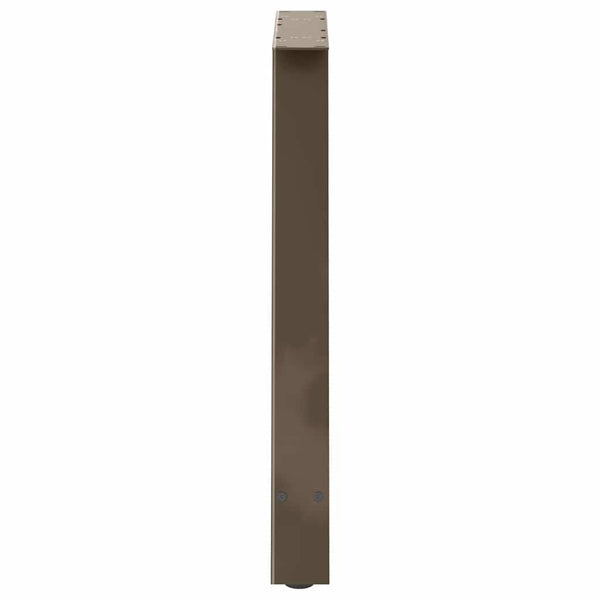 Esstischbeine A-Form Stahl 70x72 cm, 2er Set