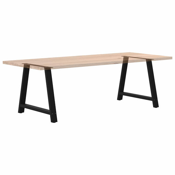 A-Form Tischbeine Schwarz, 2er Set