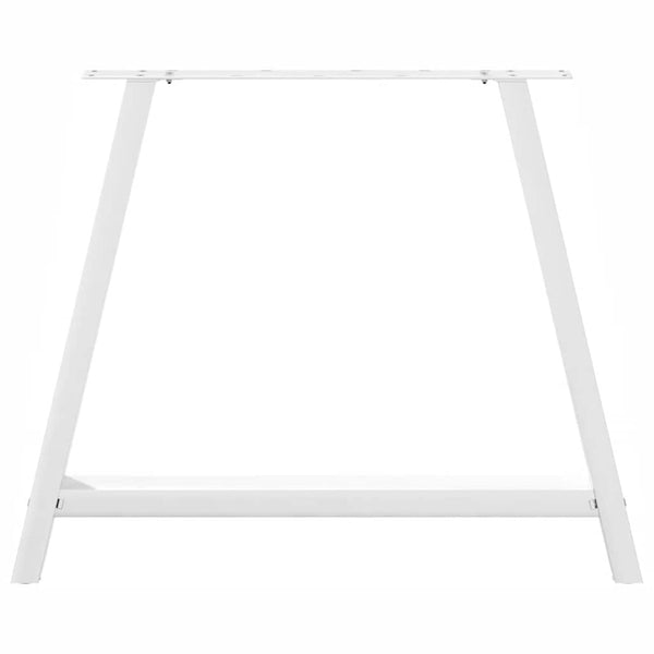 A-Form Tischbeine, 90 cm, Weiß, 2er-Set