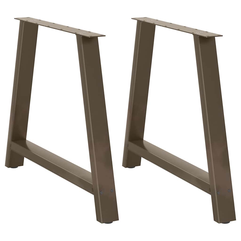 Esstischbeine A-Form Stahl 90x73cm, 2er Set