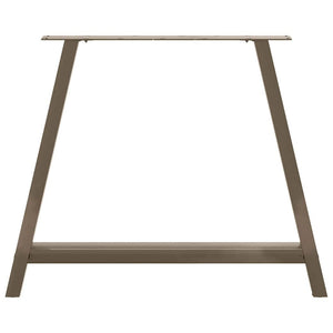 Esstischbeine A-Form Stahl 90x73cm, 2er Set