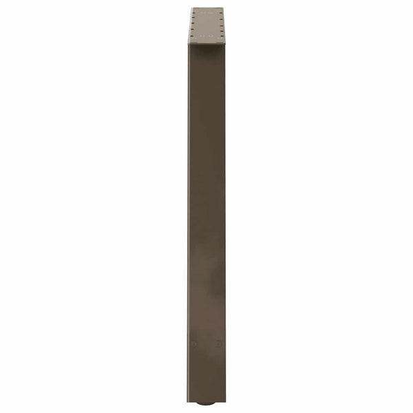 Esstischbeine A-Form Stahl 90x73cm, 2er Set