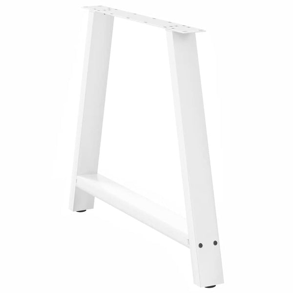 A-Form Tischbeine, 100 cm, Weiß, 2er Set