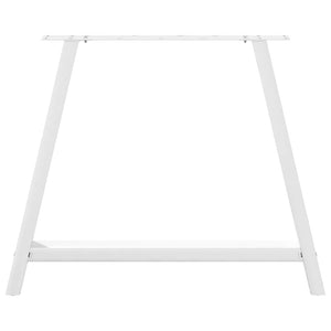 A-Form Tischbeine, 100 cm, Weiß, 2er Set