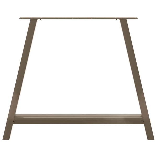 Esstischbeine A-Form Stahl, 100cm, 2er-Set