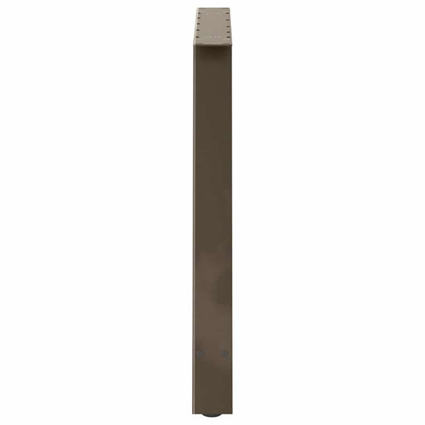 Esstischbeine A-Form Stahl, 100cm, 2er-Set