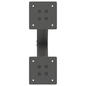Couchtischbeine X-Form Anthrazit, 2er Set