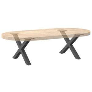 Couchtischbeine X-Form Anthrazit 50cm, 2er Set