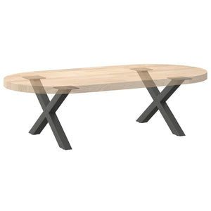 Couchtischbeine X-Form Anthrazit, 2er-Set