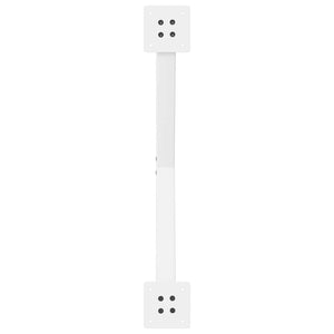 Couchtischbeine X-Form, Weiß, 70cm, 2er-Set