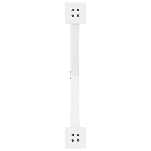 Couchtischbeine X-Form, Weiß, 70cm, 2er-Set