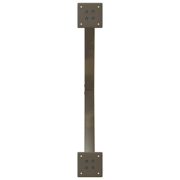 Couchtischbeine X-Form Stahl 70cm