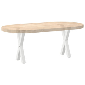 Weiße X-Form Couchtischbeine, 2er Set