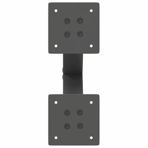 Couchtischbeine X-Form Anthrazit Stahl