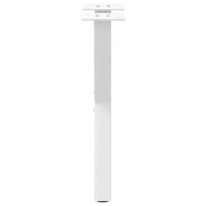 Couchtischbeine X-Form, Weiß, 38 cm, 2er Set
