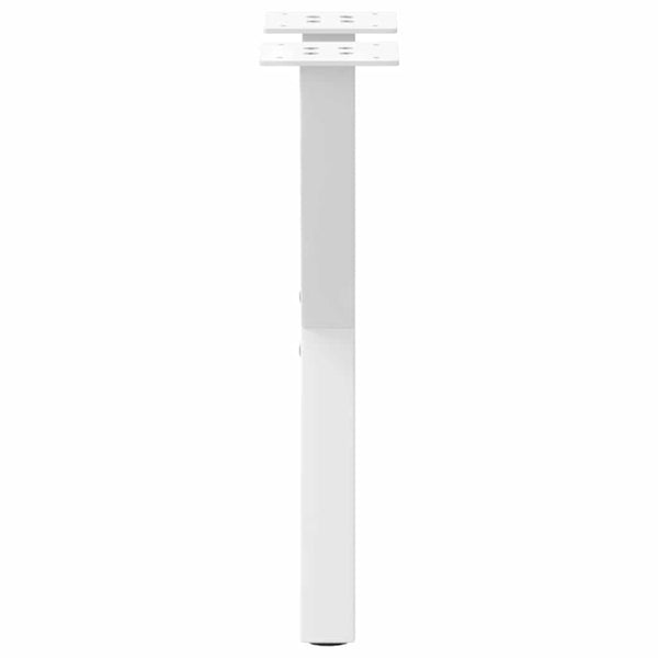 Couchtischbeine X-Form, Weiß, 38 cm, 2er Set
