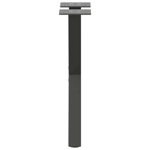 Couchtischbeine X-Form Anthrazit, 2er Set