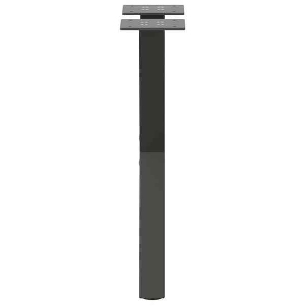 Couchtischbeine X-Form Anthrazit, 2er Set