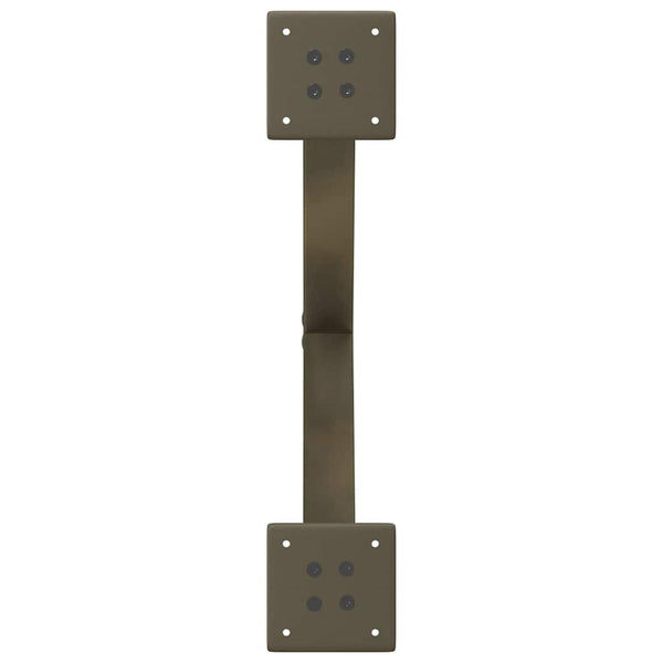 Couchtischbeine X-Form Stahl Natur 60cm 2er-Set