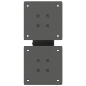 Couchtischbeine X-Form, Anthrazit, 2er Set