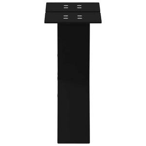 Couchtischbeine X-Form Schwarz Stahl