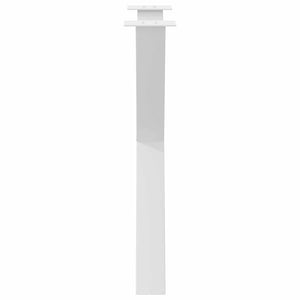 X-Form Tischbeine, 3er Set, Weiß, 70 cm