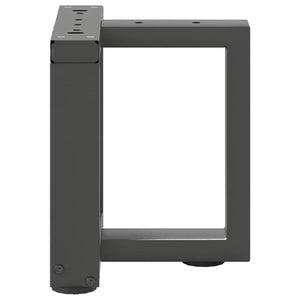 Couchtischbeine T-Form Anthrazit, 2er Set