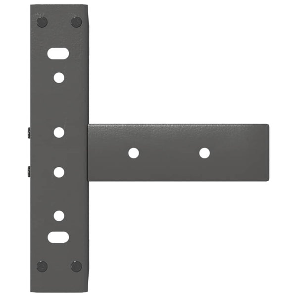 Couchtischbeine T-Form Anthrazit, 2er Set