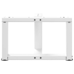 Weiße Couchtischbeine T-Form, 2er Set