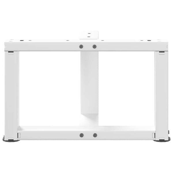 Weiße Couchtischbeine T-Form, 2er Set