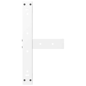 Weiße Couchtischbeine T-Form, 2er Set