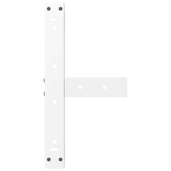 Weiße Couchtischbeine T-Form, 2er Set