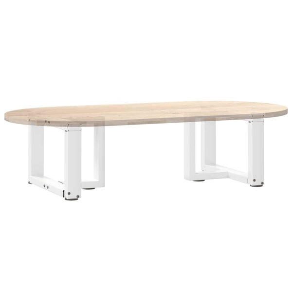 Weiße Couchtischbeine T-Form, 2er Set