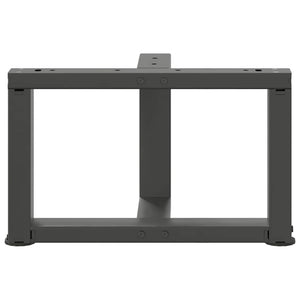 Couchtischbeine T-Form Anthrazit, 2er-Set