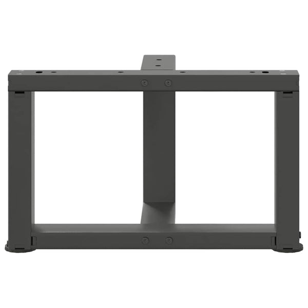 Couchtischbeine T-Form Anthrazit, 2er-Set
