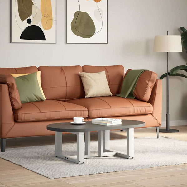 Weiße Couchtischbeine T-Form, 2er Set