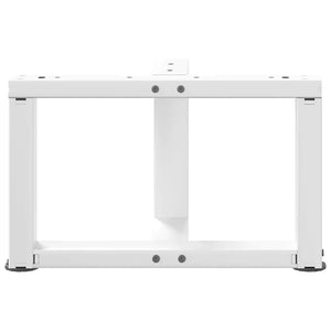 Weiße Couchtischbeine T-Form, 2er Set