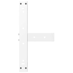 Weiße Couchtischbeine T-Form, 2er Set