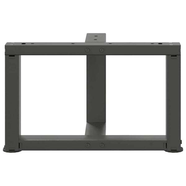 Couchtischbeine T-Form Anthrazit, 2er-Set
