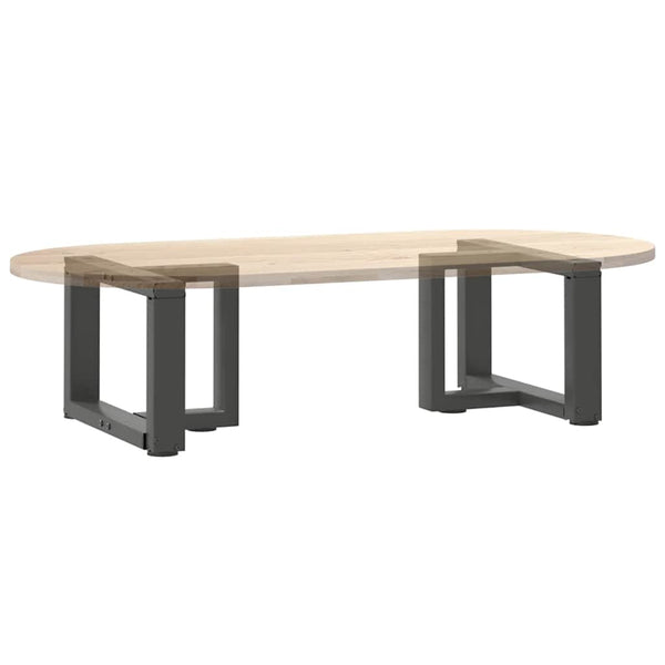 Couchtischbeine T-Form Anthrazit, 2er-Set