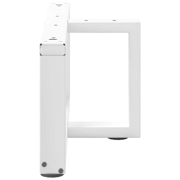 Couchtischbeine T-Form, Weiß, 2er-Set