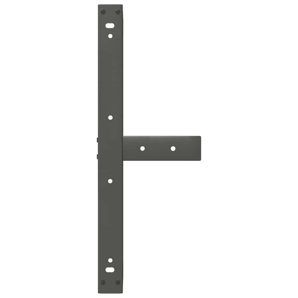 Couchtischbeine T-Form Anthrazit, 2er-Set