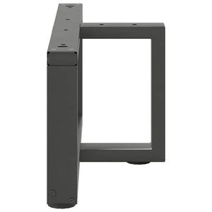 Couchtischbeine T-Form Anthrazit, 2er-Set