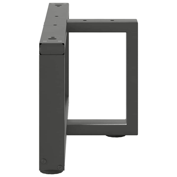 Couchtischbeine T-Form Anthrazit, 2er-Set